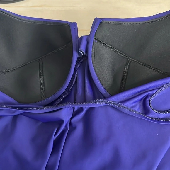 Miraclesuit 2023 Solid One Piece Plus Size Swim Suit in Cobalt - Size 20W - Picture 7 of 8